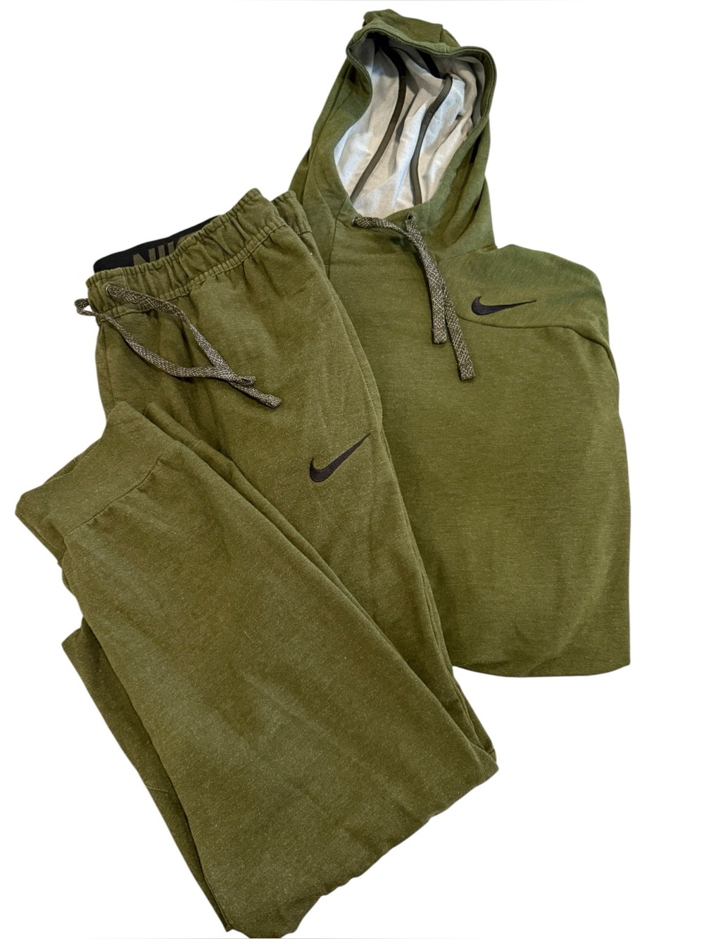 Nike Dri-fit Hooded Jogger Set Size L